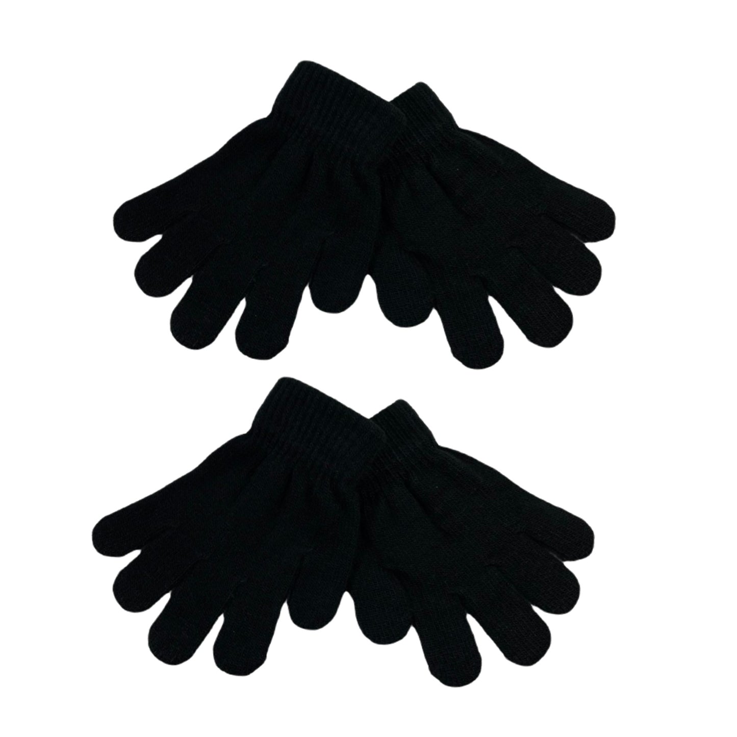 Pack of 2 kids gloves for age 3 - 7 years