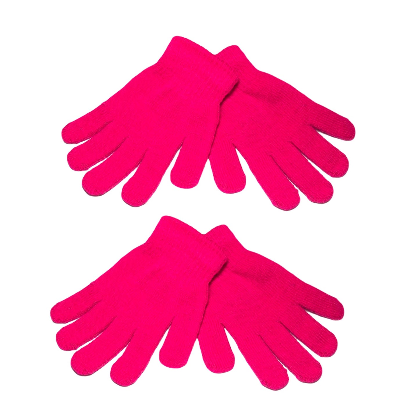 Pack of 2 kids gloves for age 3 - 7 years