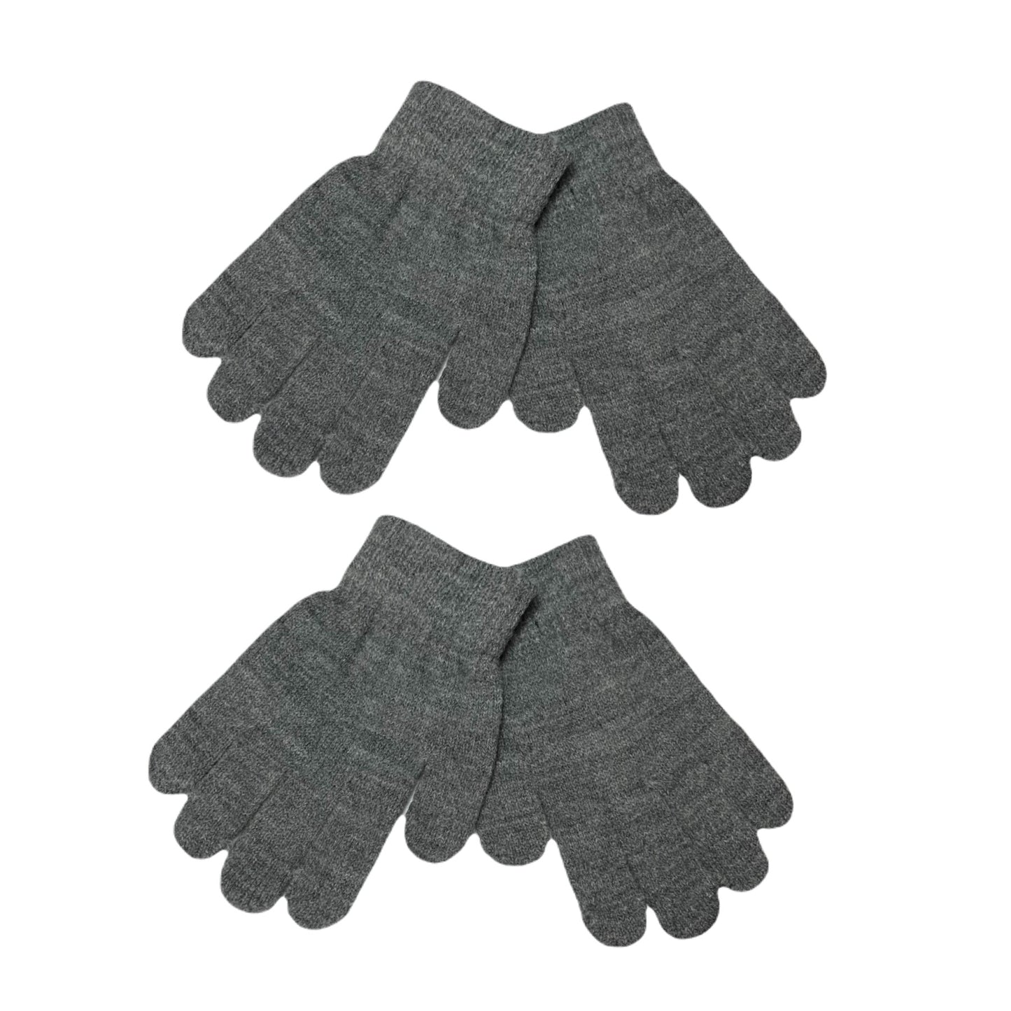 Pack of 2 kids gloves for age 3 - 7 years