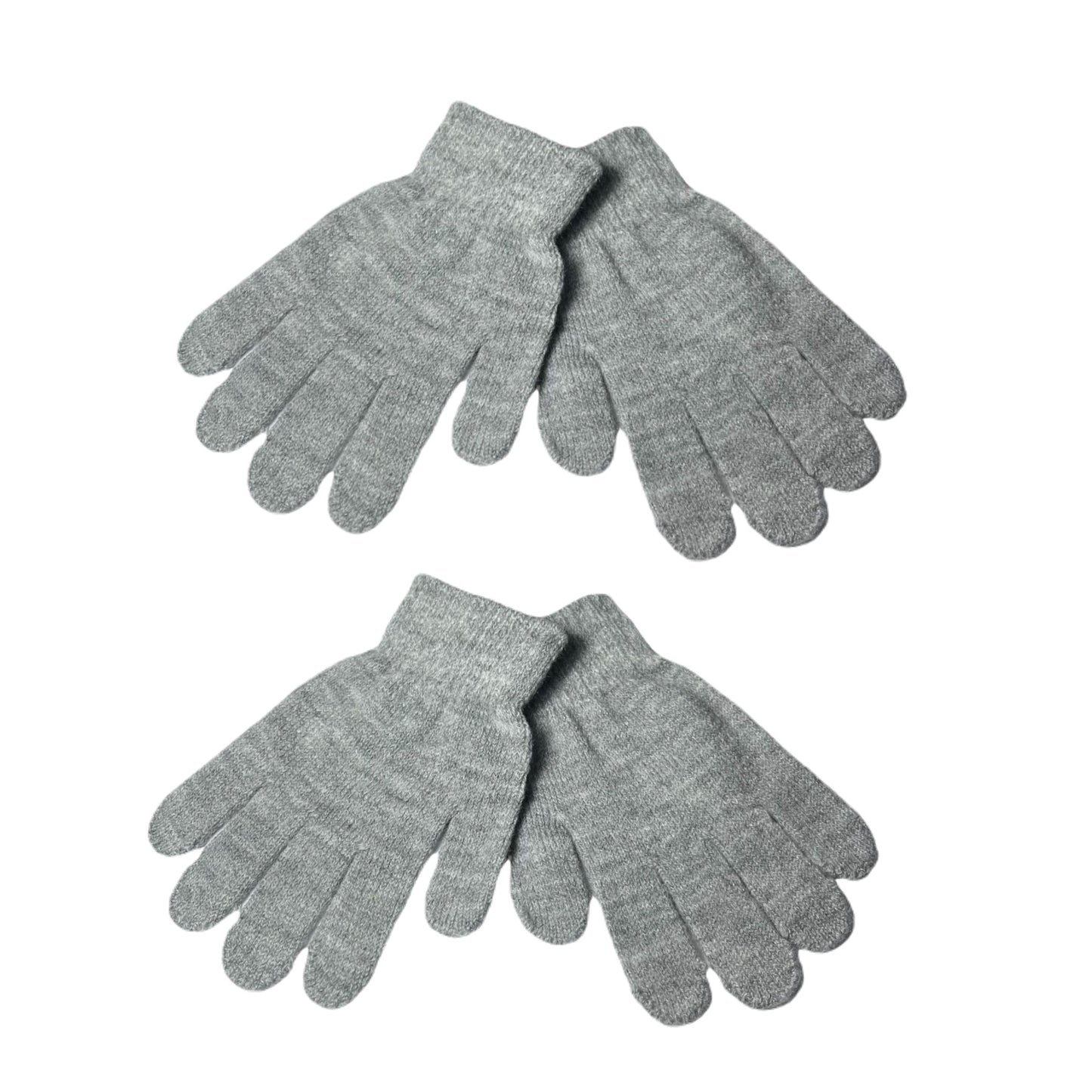 Pack of 2 kids gloves for age 3 - 7 years