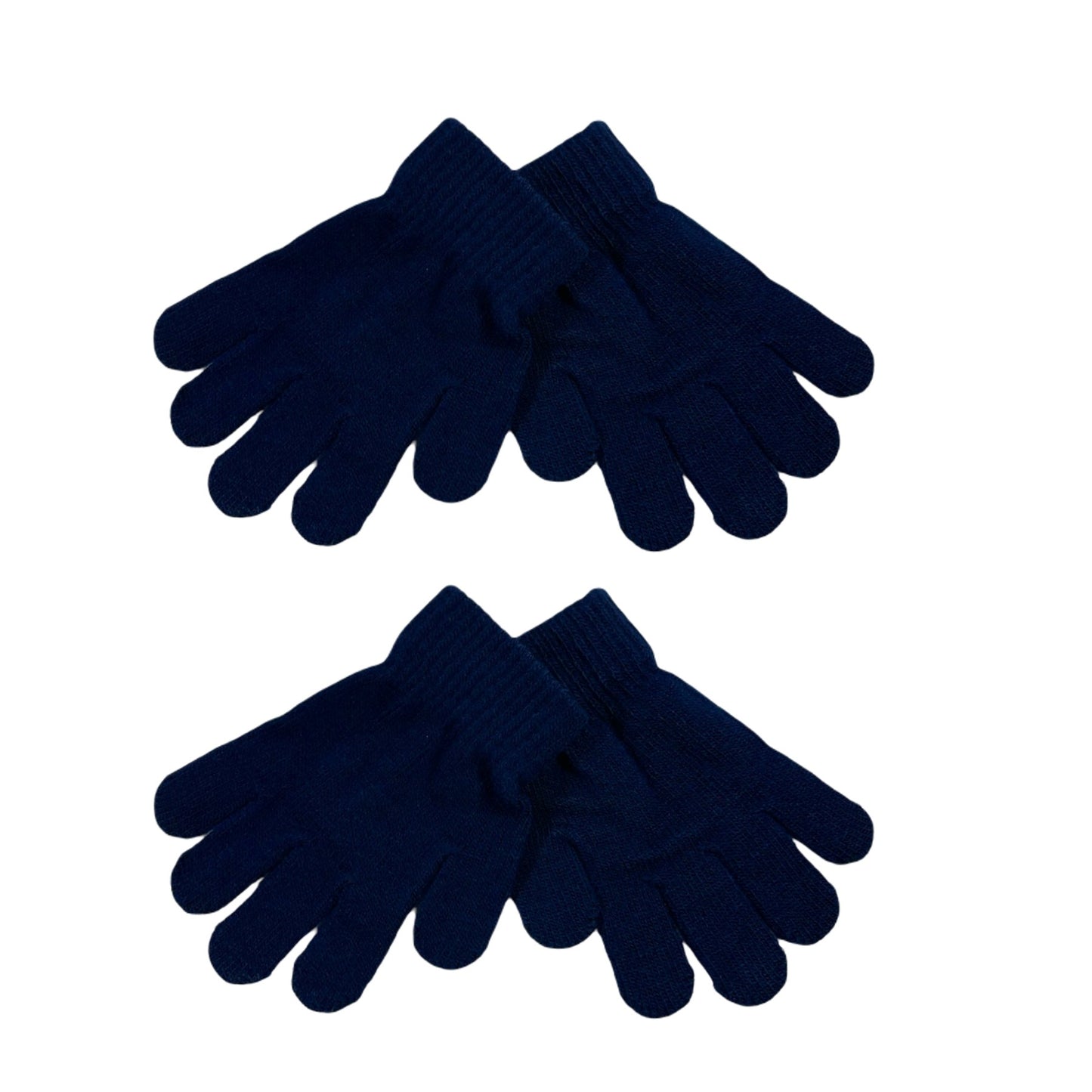 Pack of 2 kids gloves for age 3 - 7 years