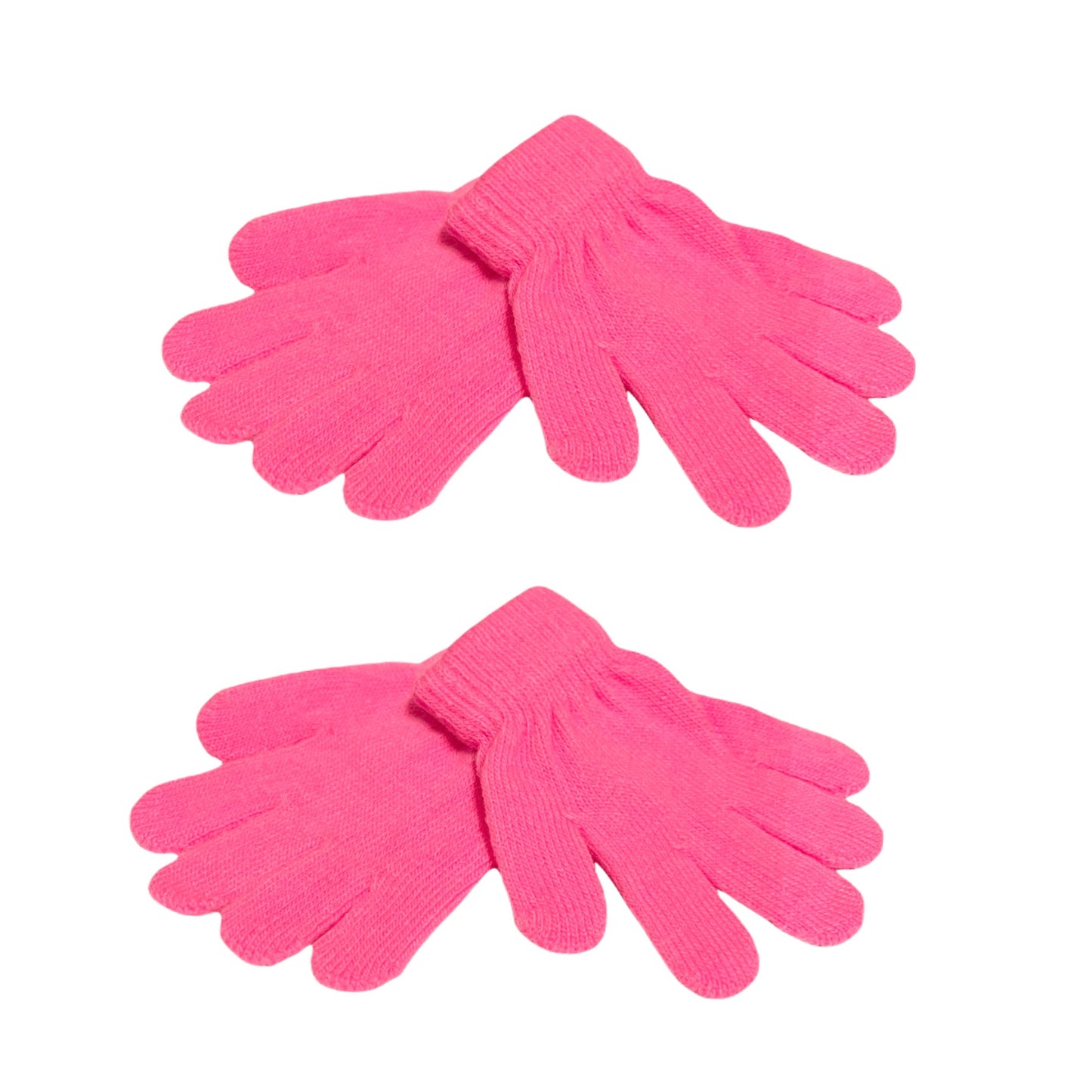 Pack of 2 kids gloves for age 3 - 7 years