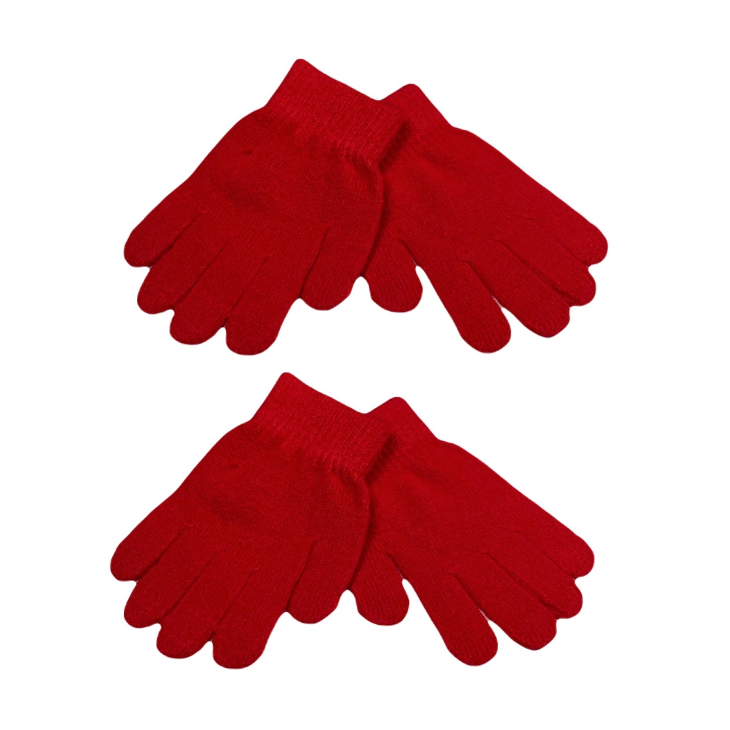 Pack of 2 kids gloves for age 3 - 7 years