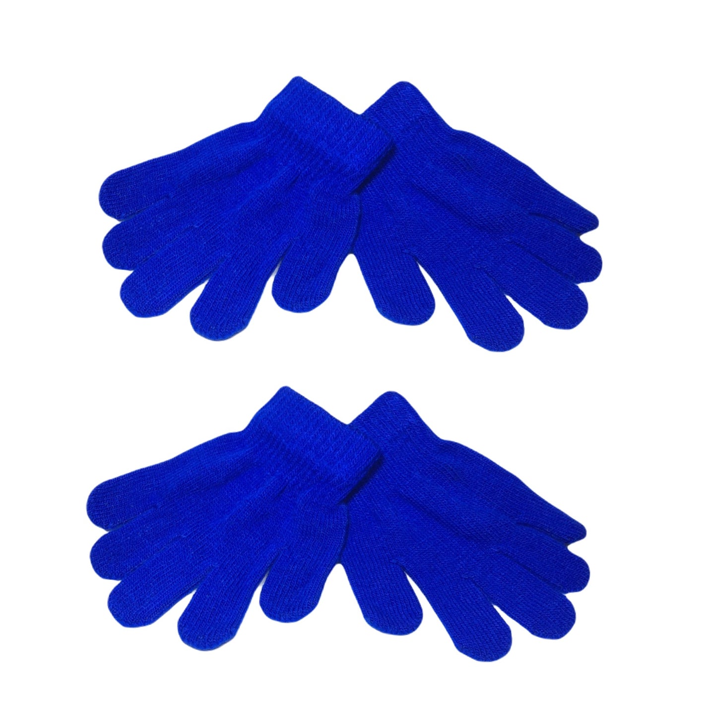 Pack of 2 kids gloves for age 3 - 7 years