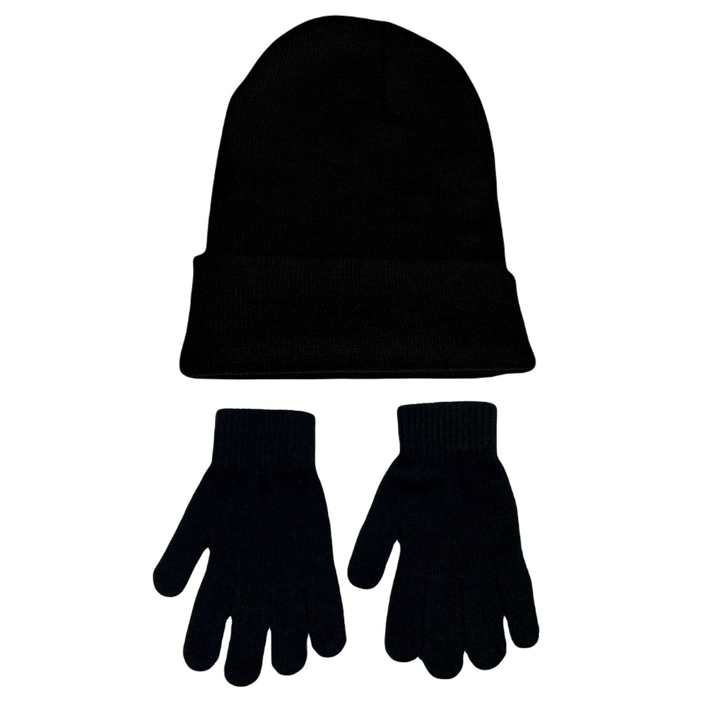 Hat and gloves set for boys & girls age 8-12