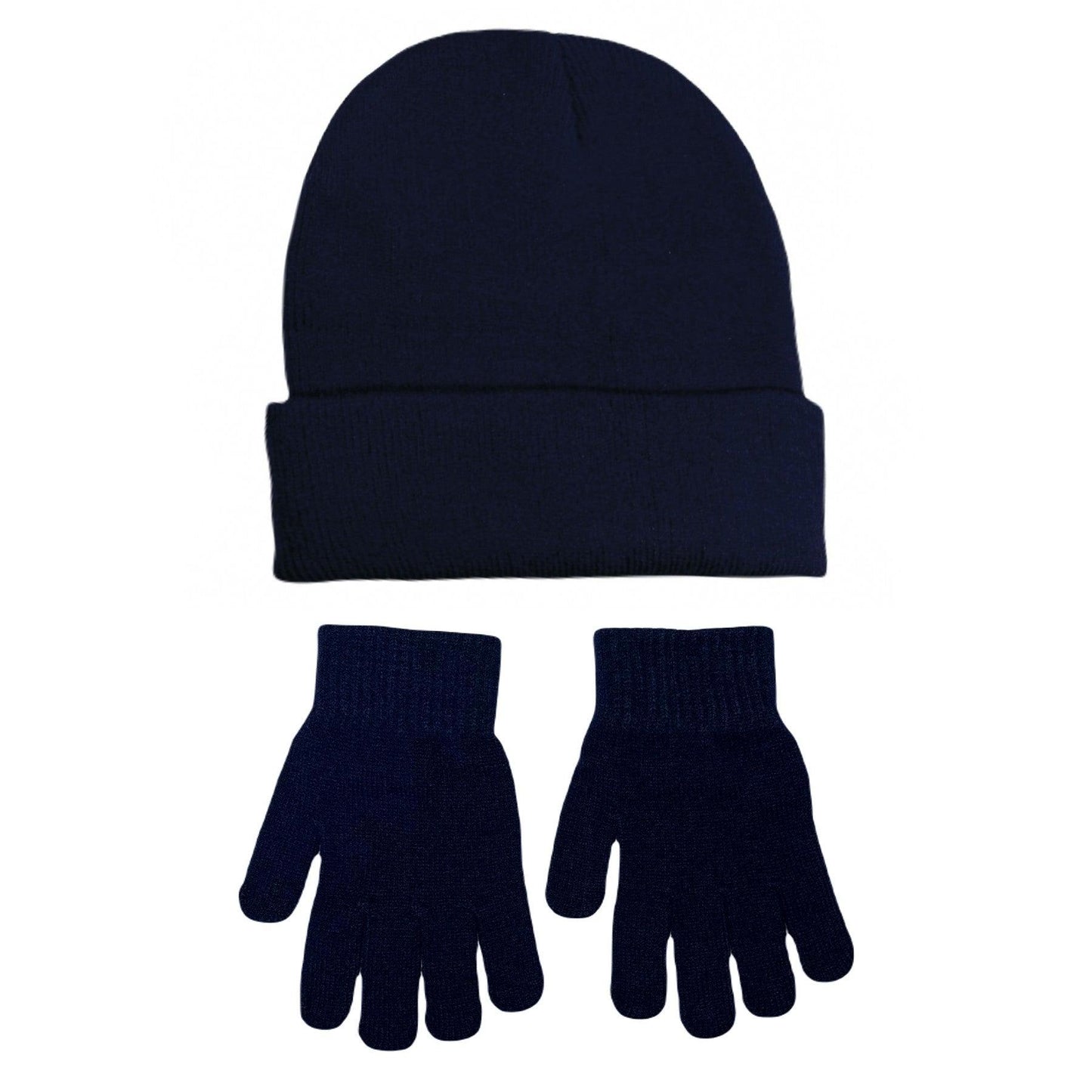 Hat and gloves set for boys & girls age 8-12