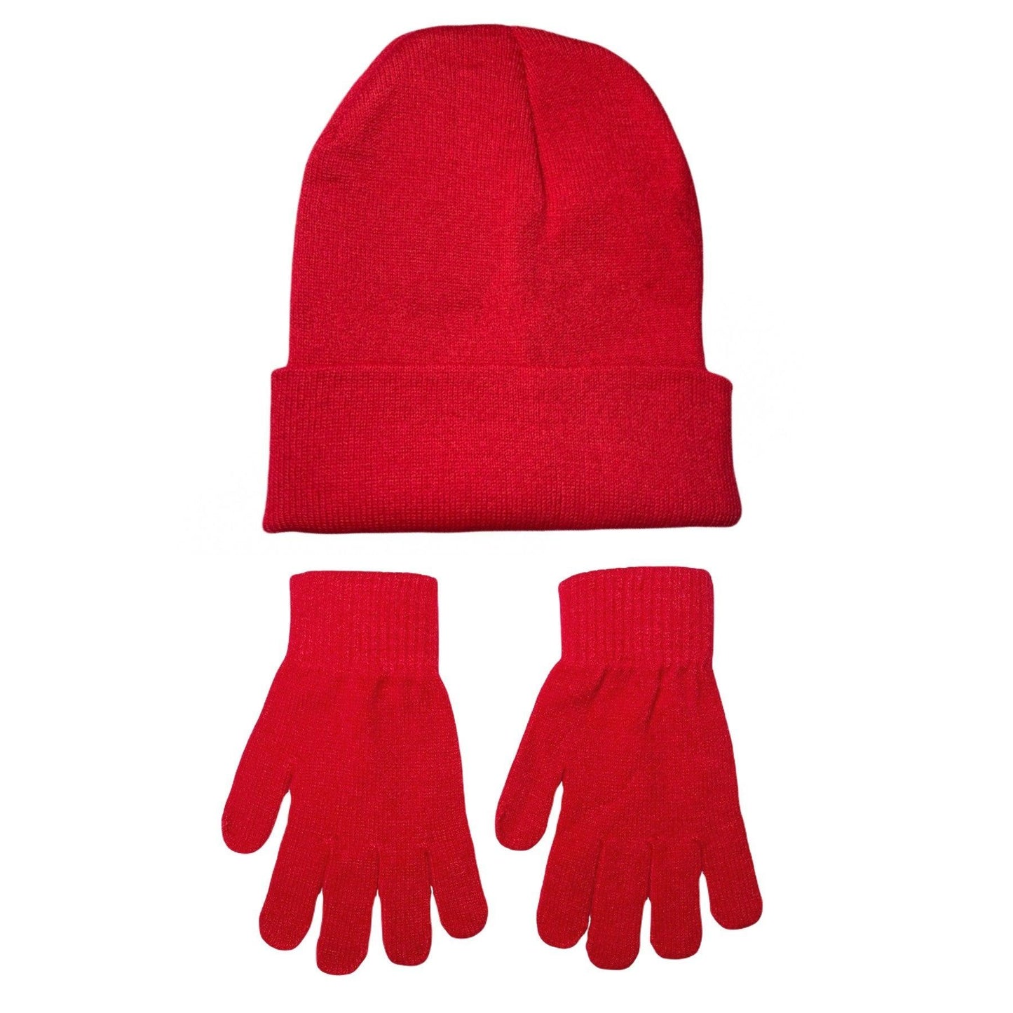 Hat and gloves set for boys & girls age 8-12