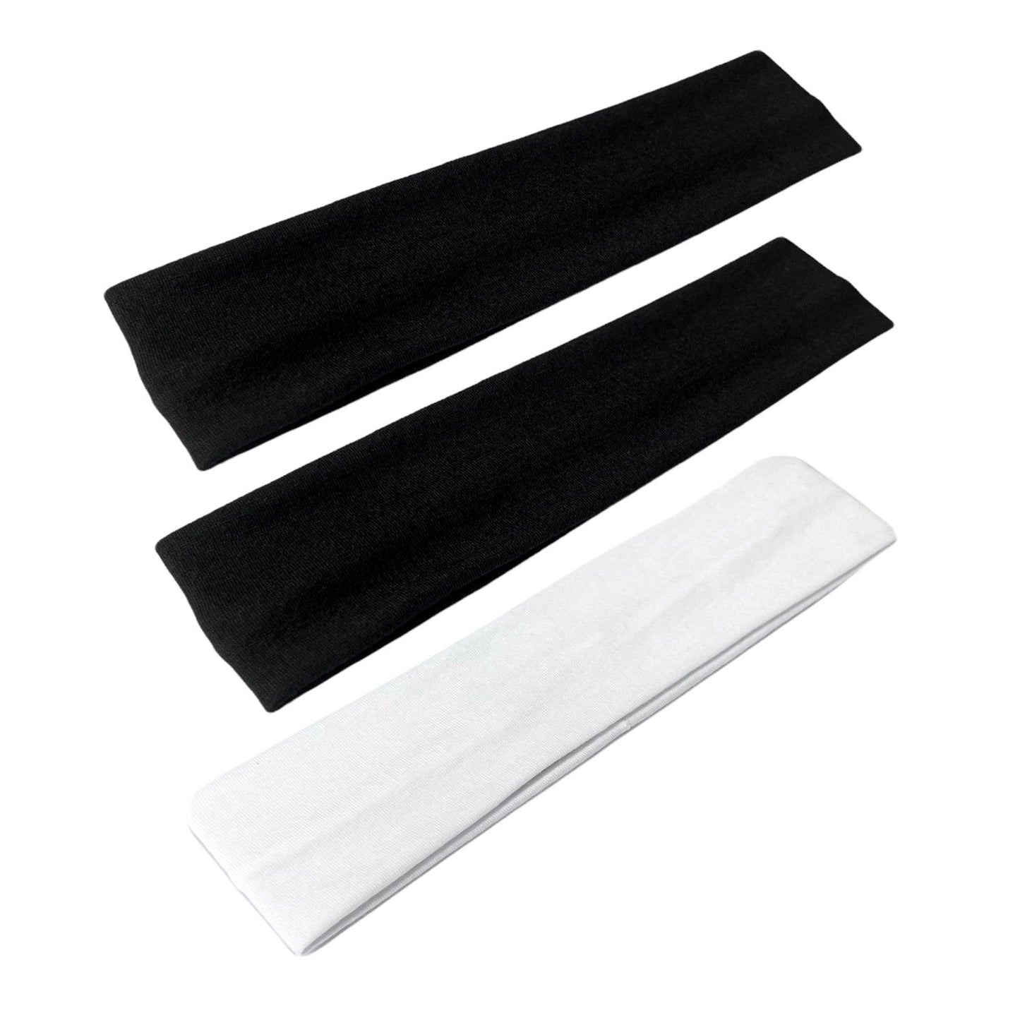 3 Pack Headbands 5cm wide by WESTEND CHOICE Headbands 5cm wide headband, all headbands, boys, girls, kids, men, women