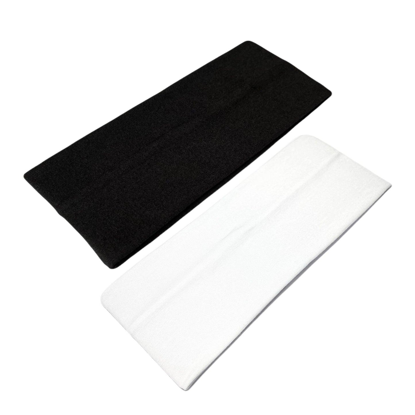 9cm wide headband Pack of 2 by WESTEND CHOICE Headbands all headbands, men, women