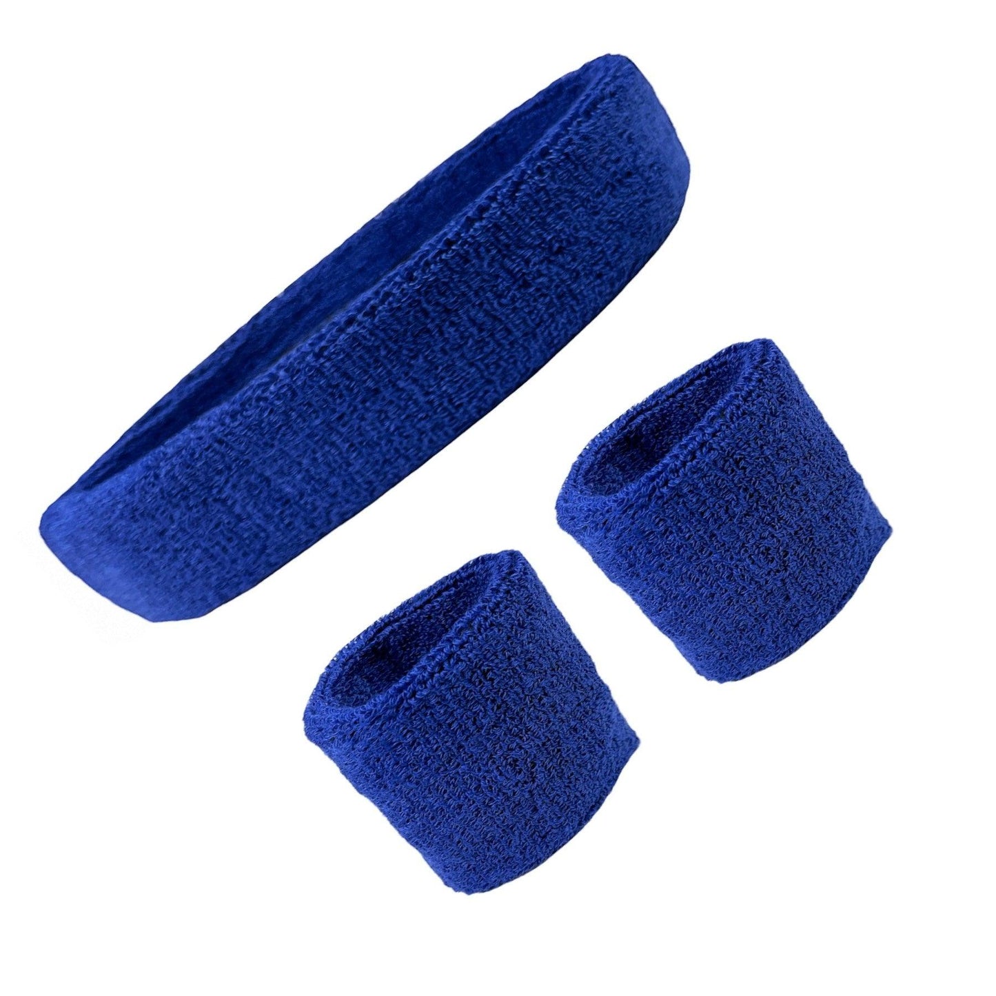 Sweatband & Wristbands 3pc set by WESTEND CHOICE Wristbands men, sweatbands, women