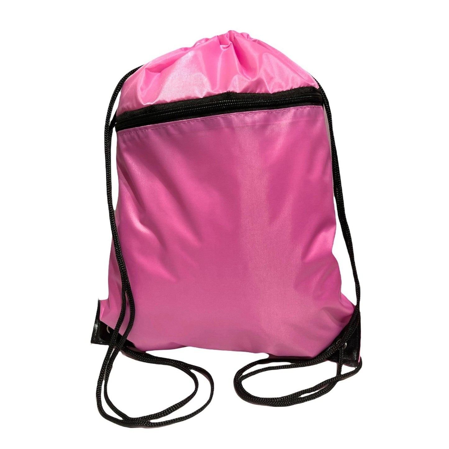 Drawstring bag with zip pocket. PE bag by WESTEND CHOICE Backpacks backpacks, boys, drawstring bags, girls, kids, men, women