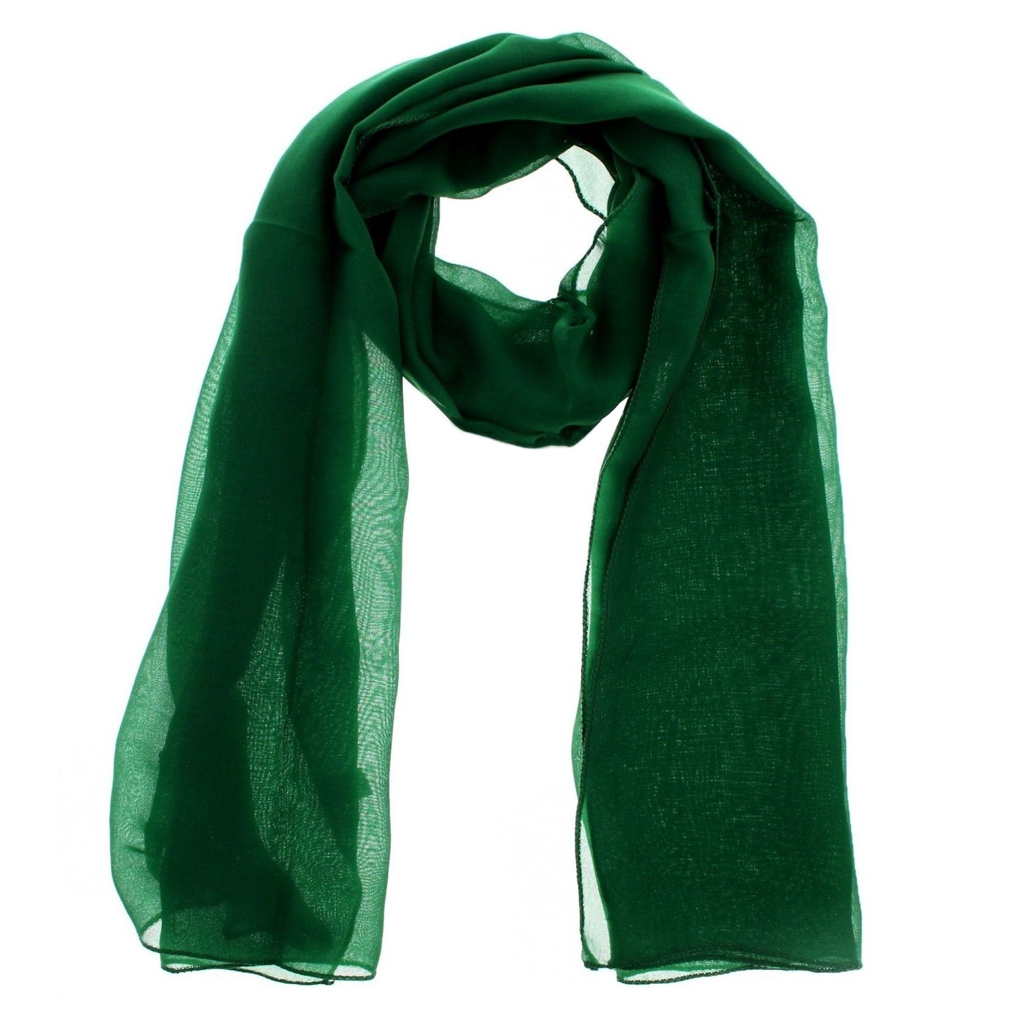 Chiffon scarf 180 x 70 cm by WESTEND CHOICE Scarves & Shawls all scarves, chiffon scarves, plain chiffon scarves, women