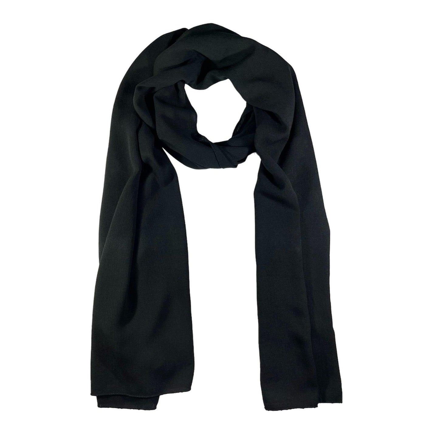 Crepe rayon scarf 180 x 65 cm by WESTEND CHOICE Scarves & Shawls all scarves, crepe rayon scarves, men, rayon scarves, women