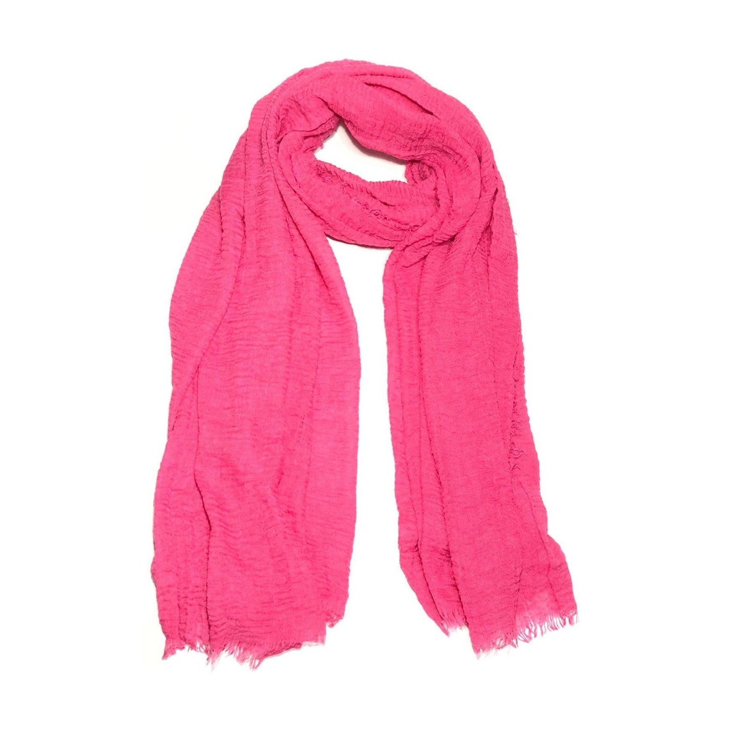 Crinkle viscose scarf 190 x 90 cm by WESTEND CHOICE Scarves & Shawls all scarves, viscose scarves, women