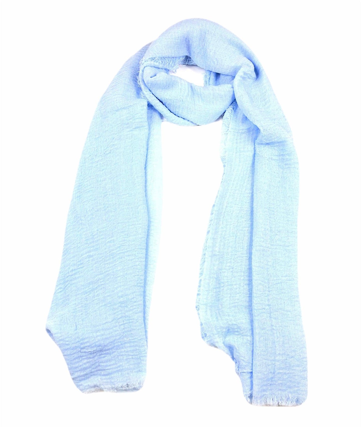 Crinkle viscose scarf 190 x 90 cm by WESTEND CHOICE Scarves & Shawls all scarves, viscose scarves, women