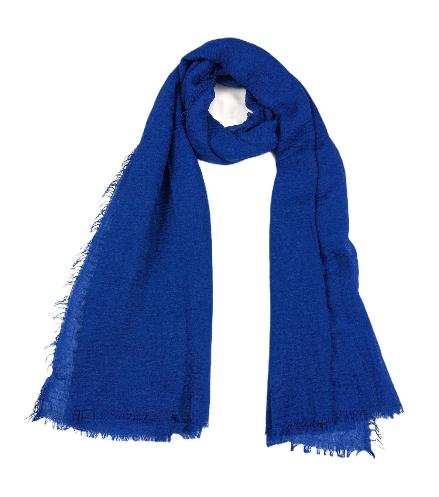 Crinkle viscose scarf 190 x 90 cm by WESTEND CHOICE Scarves & Shawls all scarves, viscose scarves, women